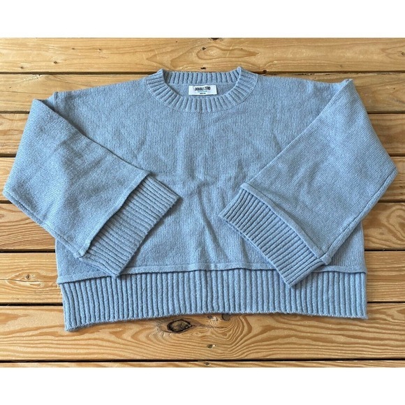 Double Zero Sweaters - NEW Double Zero Sweater Size Medium Women’s Grey Wide Sleeve
